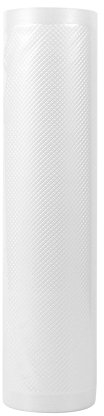 Vakuumtätningspåsar rulle, livsmedelsförvaring besparing kommersiell kvalitet väska rullar för livsmedelssparande konservering och sous vide matlagning (20 x 500 cm/7,9 x 197 tum)