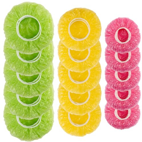 MAQIHAN 60 Food Covers Plastic Stretch - Reusable Fresh Keeping Bags Plate Covers For Food Fresher For Longer Bags Reusable Bowl Cover Plastic Wrap Covers Food Storage Bag Food Wrap（3 Sizes）