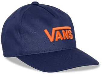 Vans Drop V Logo Snapback, Deep Indigo, One Size