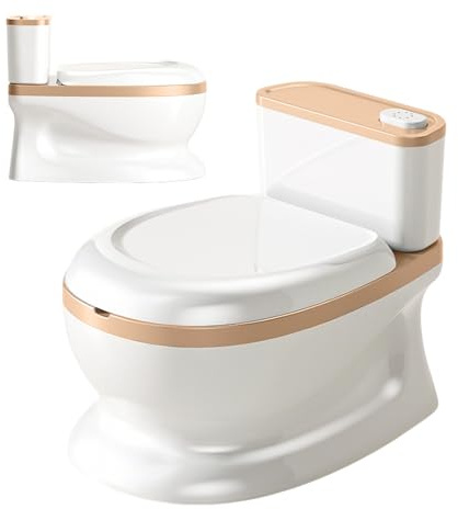 Toilette Per Imparare A Usare Il Vasino Per Bambini - Sedile Adatto Ai Bambini, Vasino Rimovibile Con Paraspruzzi, Tappetino Antiscivolo, Vsino Per 1-3 Anni Ragazzi Ragazze Bagno Camera Da