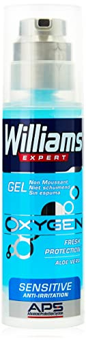 Williams Gel de afeitar para piel sensible, 150 ml (Paquete de 1)