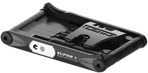 LEZYNE Super V23 Bicycle Multi-Tool, Anti-Corrosion Vanadium Bits, Tubeless Tire Plug Kit, Hex 2/2.5/3/4/5/6/8MM, T10/T25/T30, Chain Breaker, Bike Tool