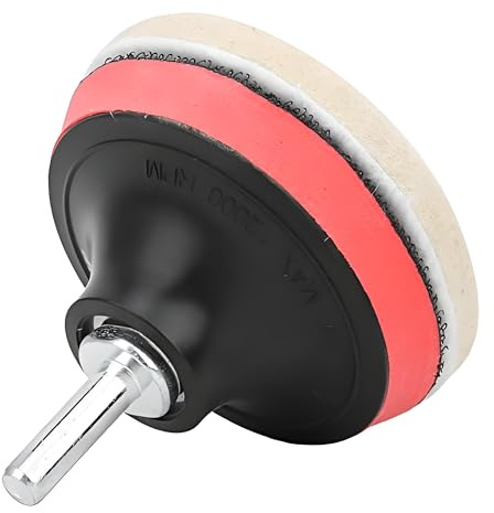 Kit de Pulido de Vidrio para Parabrisas con Óxido de Cerio Elimina Arañazos y Marcas Incluye Almohadillas y Disco para Taladro Restaura Faros y Cristales