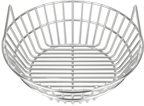 Panier à charbon de bois pour grand œuf vert - Accessoires de barbecue - 35,6 cm - Pour barbecue Kamado Joe Classic - En acier inoxydable - Pièces de rechange #8537