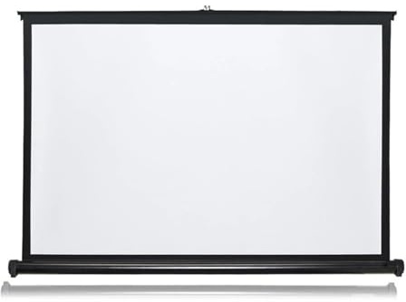 écran de Projection motorisé Écran de Projection de Bureau Professionnel, Format 4:3 de 50 Pouces, avec Sac de Transport, pour présentation Professionnelle videoprojecteur