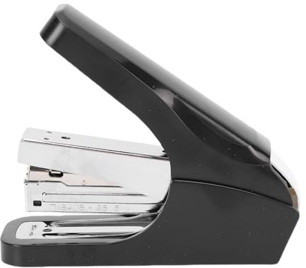 RASTKY Versatile Manual Stapler Anti Slip Effortless Stapler for Artwork Newspapers Reports for Office School Students