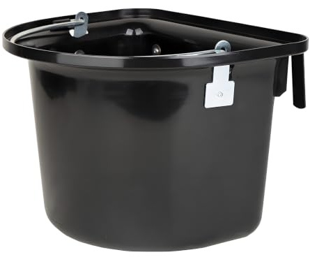 D form halvrunda halvcirklar häst stabil matare hink hästfoder hink matning hink design för små utrymmen matning matare