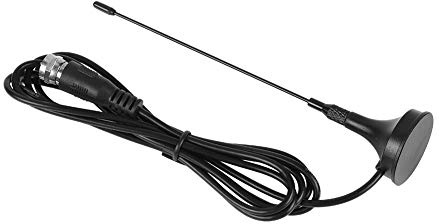 Antenne Intérieure Para TV Antenne Numérique T Intérieur HDTV Antenne UHF VHF TV Antenne Double Bande Base Magnétique Antenne 10Db