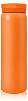 Boziee Termo pequeño de acero inoxidable, 200 ml/300 ml, sin BPA, aislado al vacío, mini termo (naranja, 300 ml)