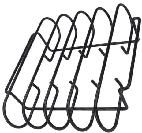 MERRYHAPY Côtes Acier Inoxydable pour Barbecue à Poulet pour De Camping Accessoire Extérieur pour Rôtisserie