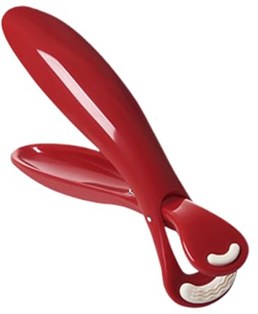Pinza para plancha - ABS + silicona resistente a altas temperaturas 7,44 × 1,73 × 2,2 pulgadas | Pinzas para cocción al vapor, mango reutilizable antideslizante, mango antiquemaduras | Horno a