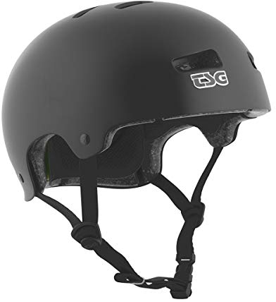TSG Kinder Kraken Solid Color Helm, Satin Black, XXS/XS