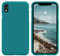SURPHY iPhone XR Silicone Case, Liquid Silicone Gel Rubber with Soft Microfiber Cloth Lining Cushion Anti-Scratch Shockproof 6.1 inch Phone Case for iPhone XR (2018) iPhoneXR (Teal Blue)