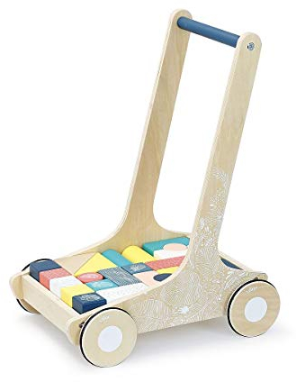 Vilac 1061 Chariot de Cubes Sous la Canopée babybälle, bunt