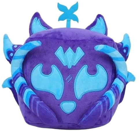 Blox Fruits Plüschtier, Blox Fruits Kuscheltier Plüsch Weiches Stofftierkissen Mystery Box Spielzeug Ohne Code for Kinder, Geburtstag, Weihnachten, Schlafzimmer (Size : Kitsune)