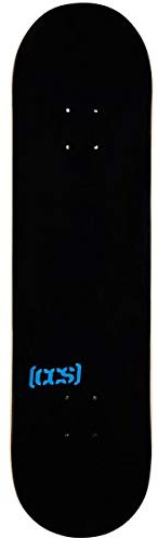[CCS] Logo Skateboard Deck Black 8.50