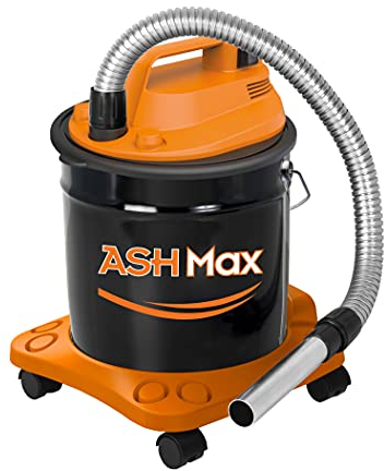 RIBIMEX ASHMax HEPA Aspirador de Cenizas, Negro