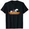 Frankreich Eiffelturm Moulin Rouge Paris Gebäude Souvenir T-Shirt
