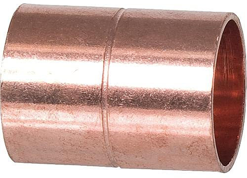 Raccord a souder en cuivre Manchon fem/fem avec bordure Type 5270 6 mm