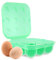 Eierhalter Kühlschrank für 9 Eier, FantasyDay Stabil Stoß und Bruchsicher Eierbox Eierbehälter Eierkörbe Egg Holder - Eierschachtel Eierkarton für Küche Kühlschrank Outdoor Camping Eier Aufbewahrung