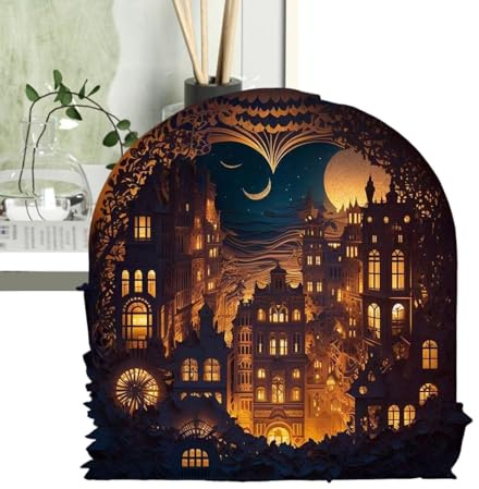 Puzzle in legno per adulti – Luce notturna a puzzle con ricarica USB, luce notturna, puzzle in legno, puzzle per adulti, appassionati di puzzle con luce LED, luce notturna puzzle per la decorazione