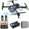 Drone with Camera 1080P for Kids and Adults, RC Quadcopter Foldable Drone for Beginners, Toys Gifts for Boys and Girls (Black)