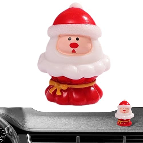 ETUCYNG Mini jultomtefigur | Julfigurdekoration, liten semester jultomtedekoration, dekoration för bil instrumentbräda