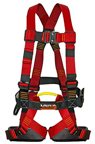 Fusion Climb Streak Racer Zipline Harness, climbing Seat Belt, Caving, rock Climbing and Rappelling Equipment, body Gurad Protection, Rescuing equipment