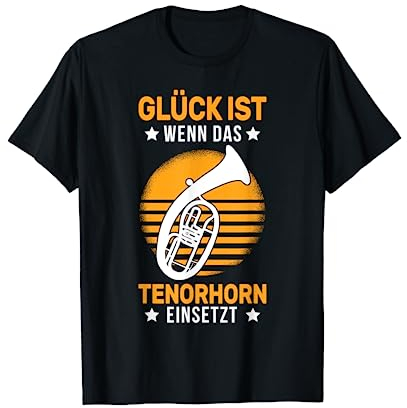 Tenorhornisten Kleidung Tenorhornist T-Shirt Schwarz Klein EU 34 cm Klassisch Hochgeschlossen Kurzarm Unisex Herbst Winter 1 Count 0 Taschen dehnbar Männer, die Tenorhorn spielen