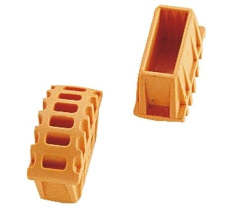 Sabots caoutchouc pour marchepieds avec montant de 50 mm sachet de 2 sabots