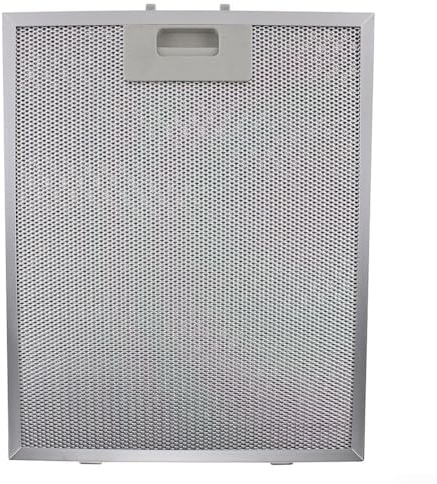 Filtro extractor de campana extractora, filtros de campana extractora de malla metálica de 350 x 285 x 9 mm para campana extractora de cocina