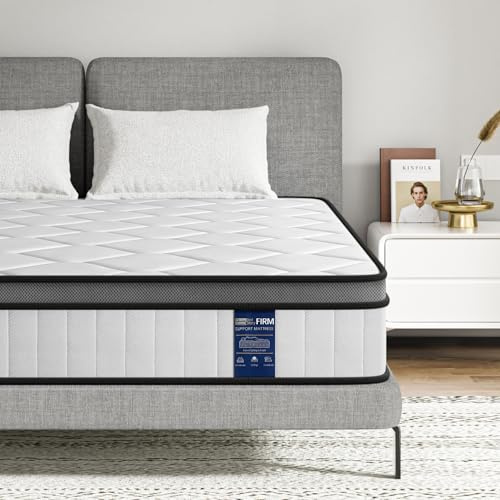 BedStory Double Mattress 135x190cm – 22cm Pocket Sprung Mattress for Pressure Relief & Comfort Sleep