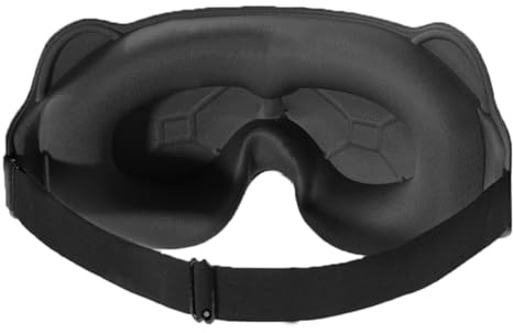 Máscara de sueño para los ojos, máscara de ojos bloqueando la luz | Cubierta de ojos ajustable para viajar | Máscara de ojos que bloquea la luz para viajes por carretera, aviones,