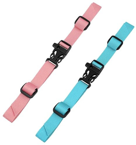 DEFIYEAR 2PCS Backpack Chest Strap, Adjustable Sternum Strap with Quick Release Buckle, Non-Slip Backpack Pack Straps for Kids and Adults, Perfect for Hiking Travel School Bags and Outdoor Activities