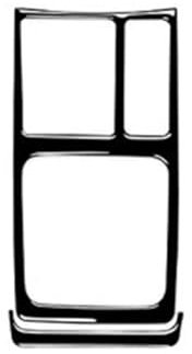 NEGRO Center Transmission Panel Stickers,Fit For Mitsubishi, Lancer EVO 2008-2015 Piano Black Ashtray Car Interior Accessories Decorative vehicle dashboard radio frame(2 only For GTS)