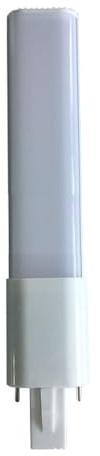 KJXP, Paket med 10, LED-ätpinnar Rörlampa AC85-265V G23/GX23 4W 18LED-2835 127MM 180 graders bordslampa Ljuskälla(Cool white,4W G23)