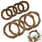 RECHCIGA 8 Stück Weinreben Kränze Naturkranz Garten 8/12 cm Weihnachetn Rattan Kranz Rebenkranz Natur Türkranz Dekokranz Holzkranz zum basteln DIY Kranz Deko für Weihnachten Dekoration Ornament