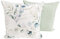CB Home & Style Outdoor Garten Kissen Wasserabweisend Wasserfest 45 x 45 cm mit Füllung (Eucalyptus4)