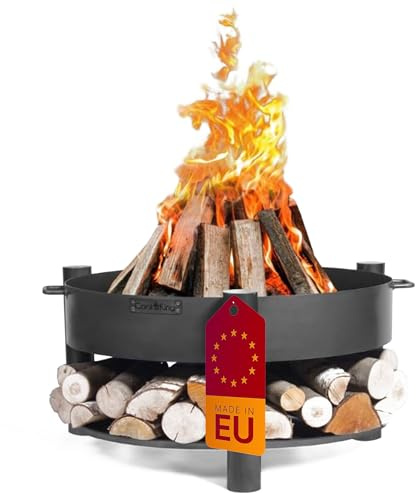 Barbecue Braséro de jardin avec grille multifonctionnel «MONTANA X» de la grille 60 cm