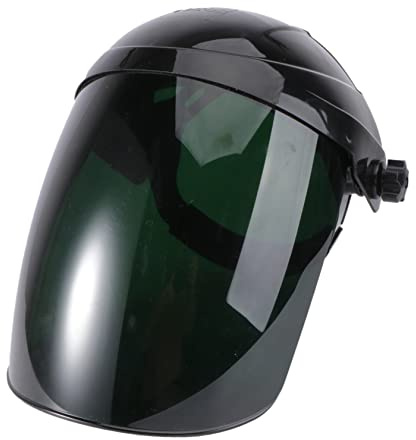 DOITOOL Maschera da Saldatore Protettiva da Lavoro in Plastico Verde Resistenza alla Pressione e Funzione Anti-glare per Protezione Saldatura Durante Welding