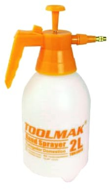 TOOLMAK Plus Spruzzatore a Pressione 2L, per Piante e Giardino, Spruzzatore Manuale con Pompa, Nebulizzatore con Ugello Regolabile per Acqua, Fertilizzante e Diserbante, Spruzzatore per Orto e Fiori