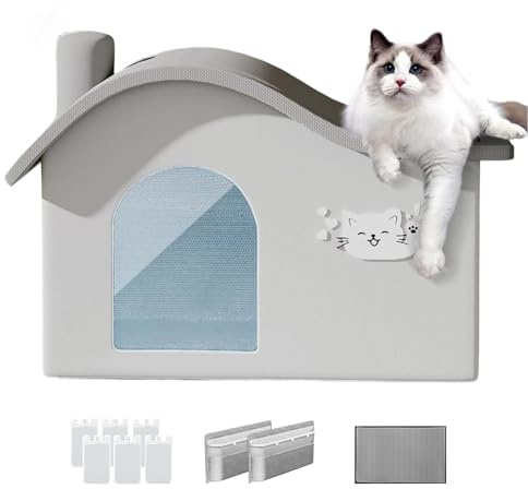 Genérico Casa Refrescante para Gato Cueva antimordiscos Plegable