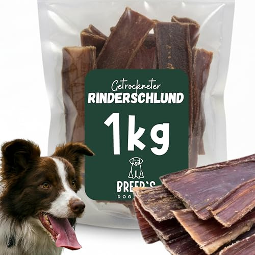 BREERs manzo essiccato 15 cm carne secca per cani 1 kg articolo da masticare per cani grandi e piccoli snack per cani