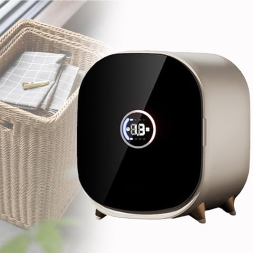 Spdazzleburst Asciugatrice a condensazione Portatile, Piccola asciugatrice ventilata, capacità 0,8 kg, per Uso su bancone o a Parete, compatta, Mini asciugatrice centrifuga