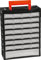 Werkstattmagazin, Kleinteilemagazin, Kunststoff 31,8x13.5x415 cm schwarz 28+1 Schubladen