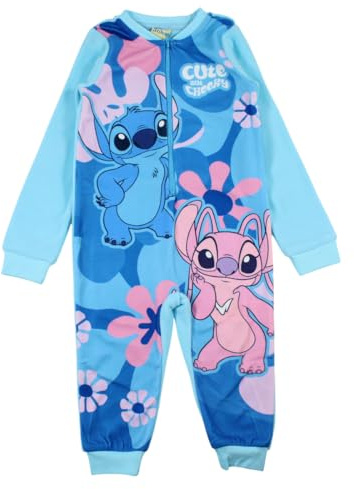 Disney Lilo y Stitch, Combinación, Pijama, Chica, azul, 8 años