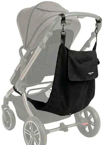 Dreamini Hamac pour Poussette avec Filet de Sécurité (2-5 Ans, Max 18kg)