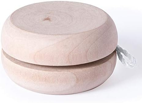 Pack 50 Yoyos para Niños de Madera Infantiles - Yoyos Baratos Ecológicos, Regalos, Detalles y Recuerdos para niños, cumpleaños