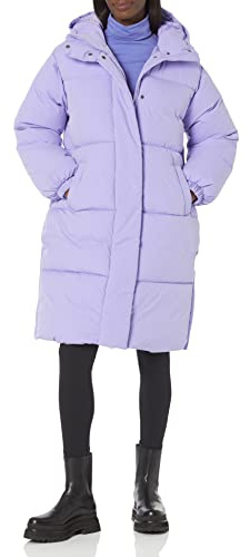 Amazon Essentials Women's Oversized Long Hooded Insulated Puffer Jacket (Available in Plus Size), Purple, 6X