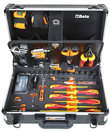 BETA 2054BM-74 Werkzeugkoffer mit 74 Werkzeugen für allgemeine Wartung